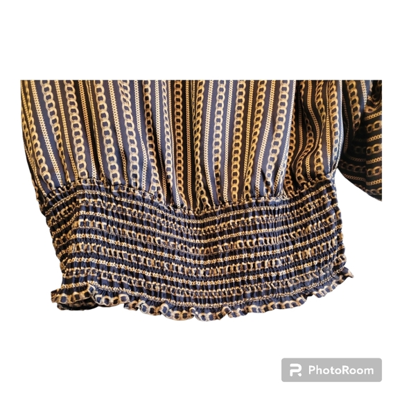 NWOT MICHAEL Michael Kors Long Sleeve Blouse - Picture 6 of 7